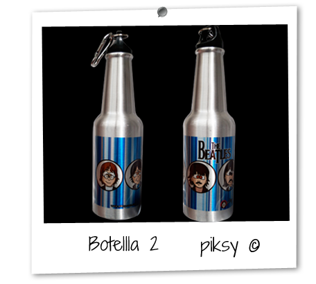 Piksy Botella Beatles 2