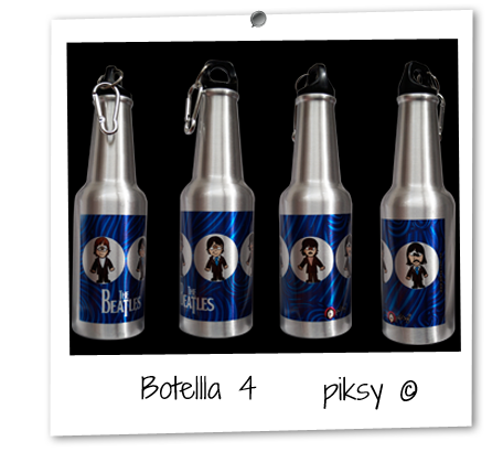 Piksy Botella Beatles 4